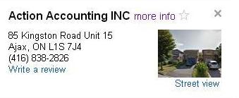 Action Accounting INC