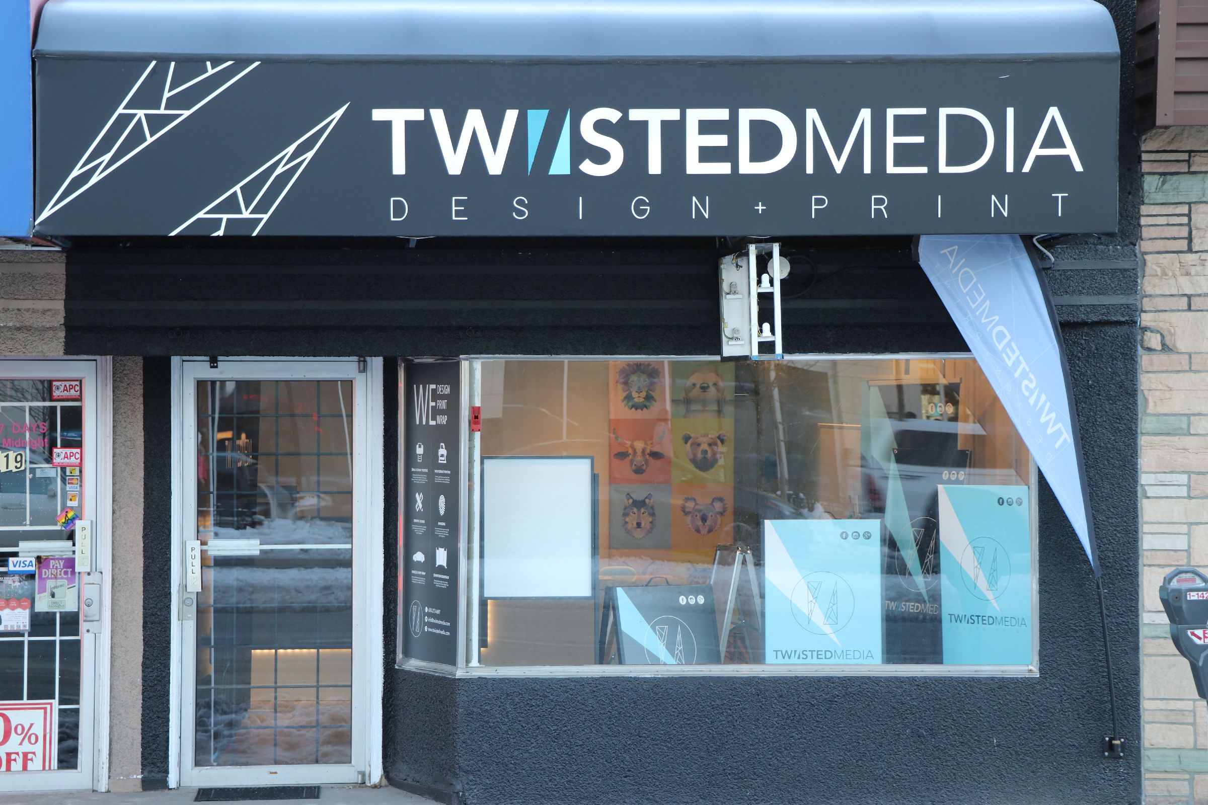 Twiisted Design Print Medi