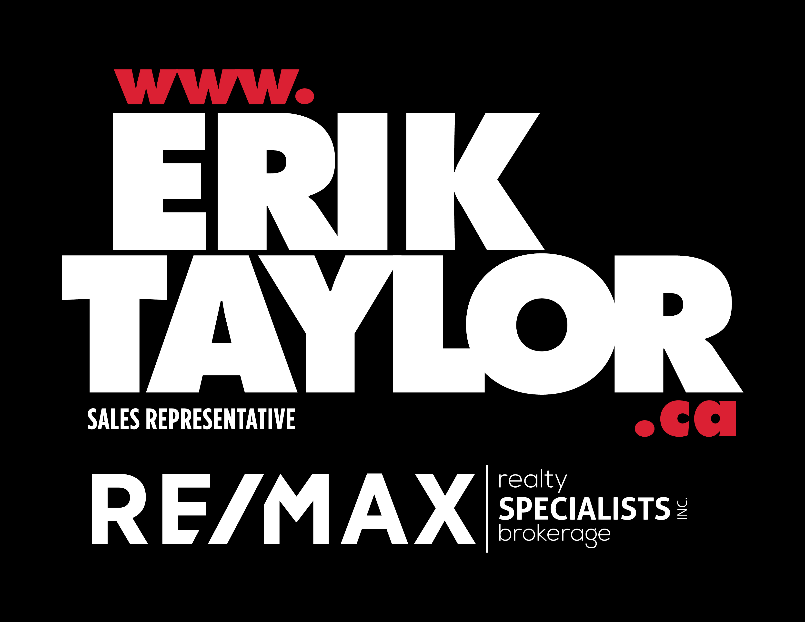 Erik Taylor Remax Realty S