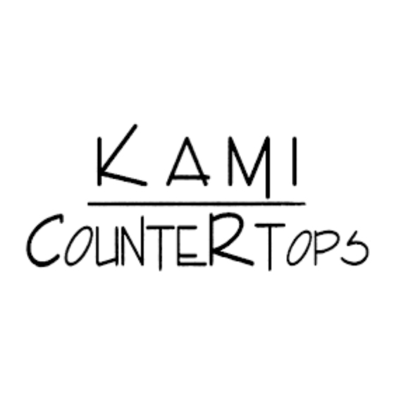 Kami Countertops (2005) Lt